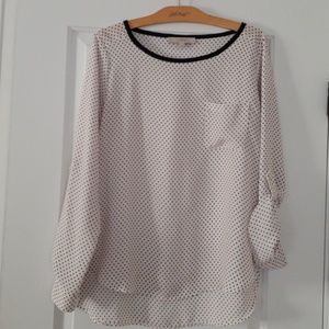 ⚡Loft polka dot blouse⚡